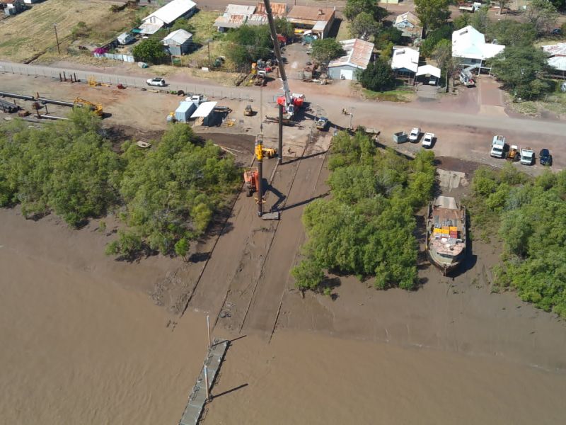 Boat Launching Facility Construction 2